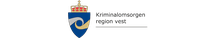 Kriminalomsorgen Vest logo