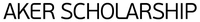 Aker Scholarship logo
