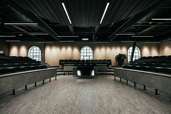 Forelesningssal på Kristiania, campus Bergen