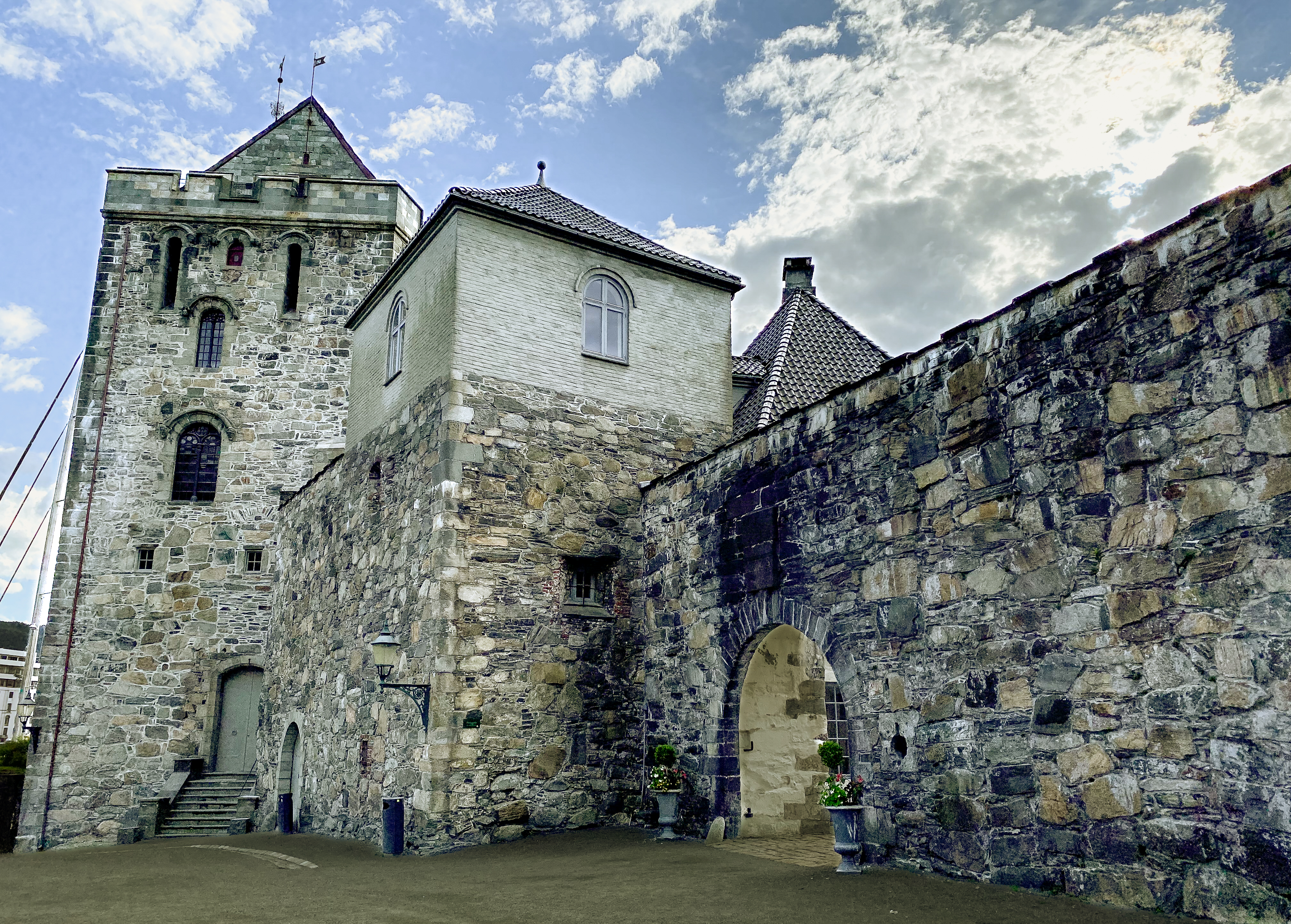 Photo of Håkonshallen.