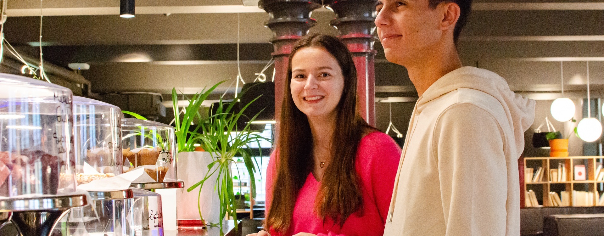 Utenfor restauranten Bar Barista i Bergen