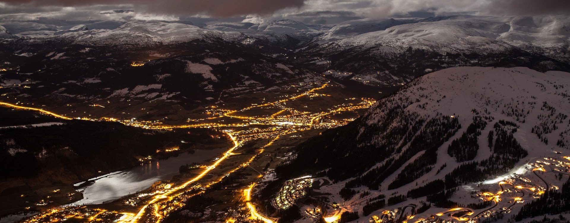 Photo: Visit Norway View over Voss resort
