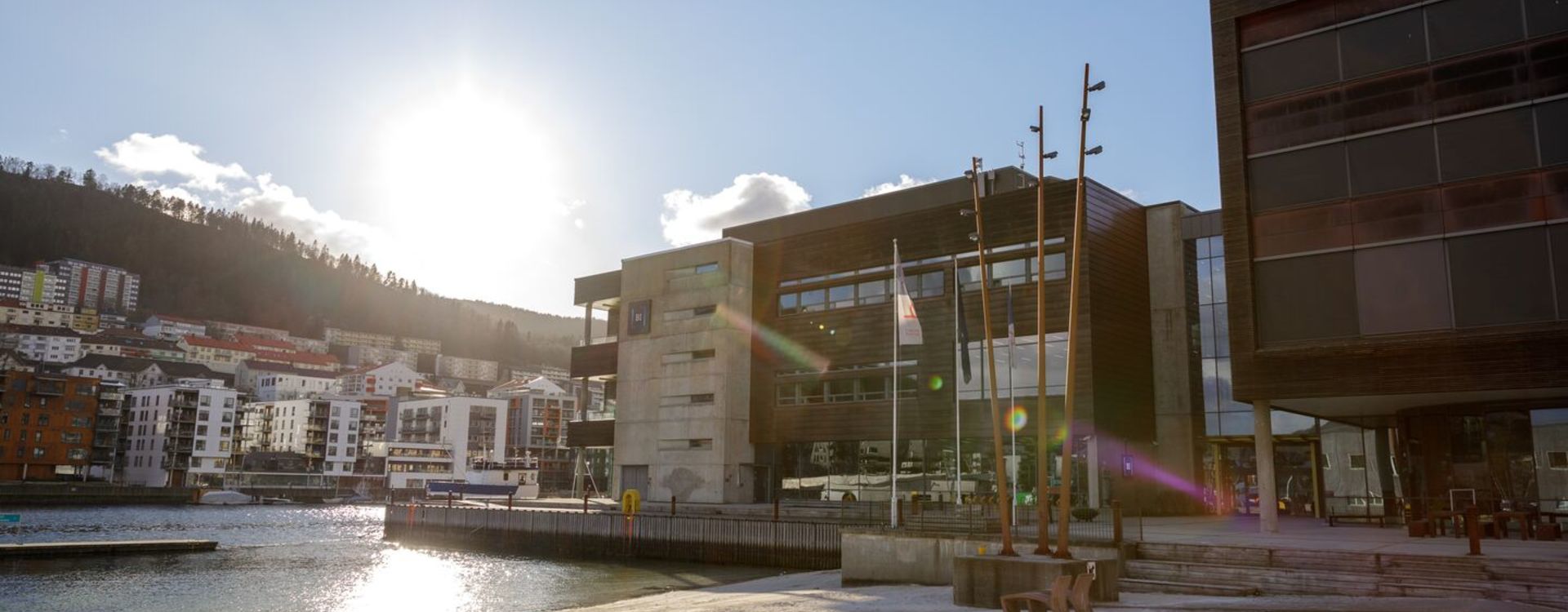 Exterior of the BI campus in Bergen.