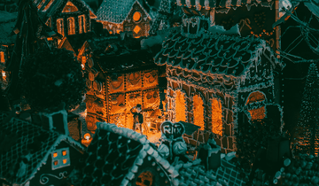Photo from the gingerbread town (Pepperkakebyen)